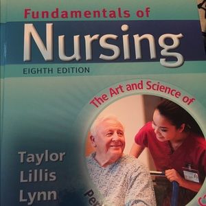 Nursing fundamentals textbooks. Good condition.